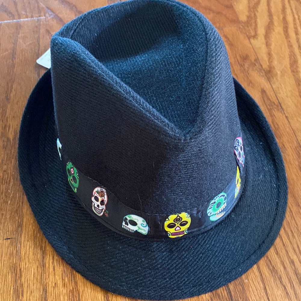 Skull head  Fedora can use for Halloween Costume Party Fedora